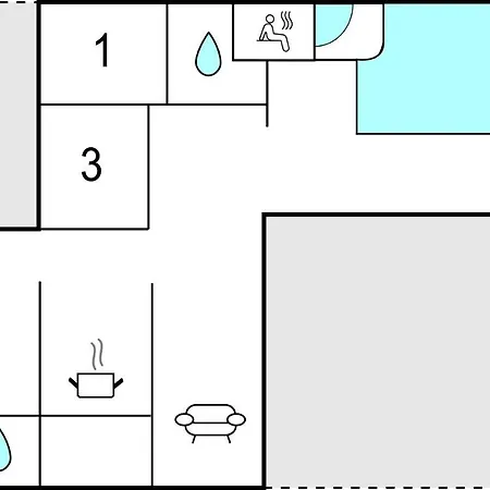 Σπίτι διακοπών Pet Friendly In With Indoor Swimming Pool Knebel